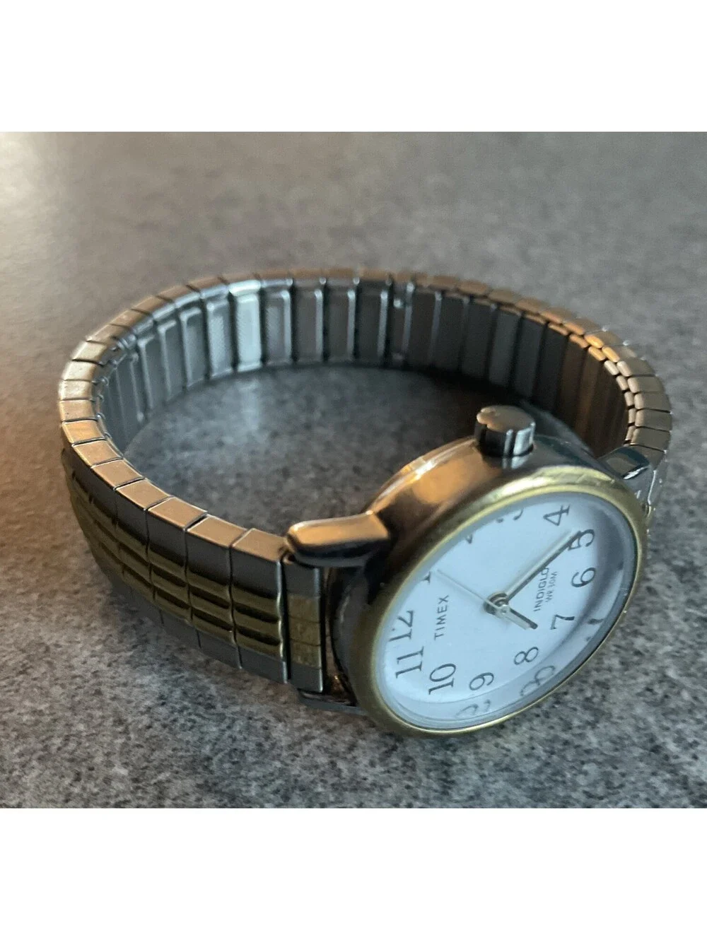 Timex Womens Easy Reader Watch 25mm Two Tone Stainless Steel Case & Band A15